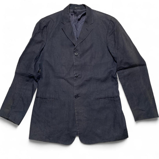 Emporio Armani Navy Two Piece Full Suit Jacket and Trousers (M)