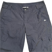 Adidas Grey and White Shell Trackpant Cargo Bottoms Womens (14)