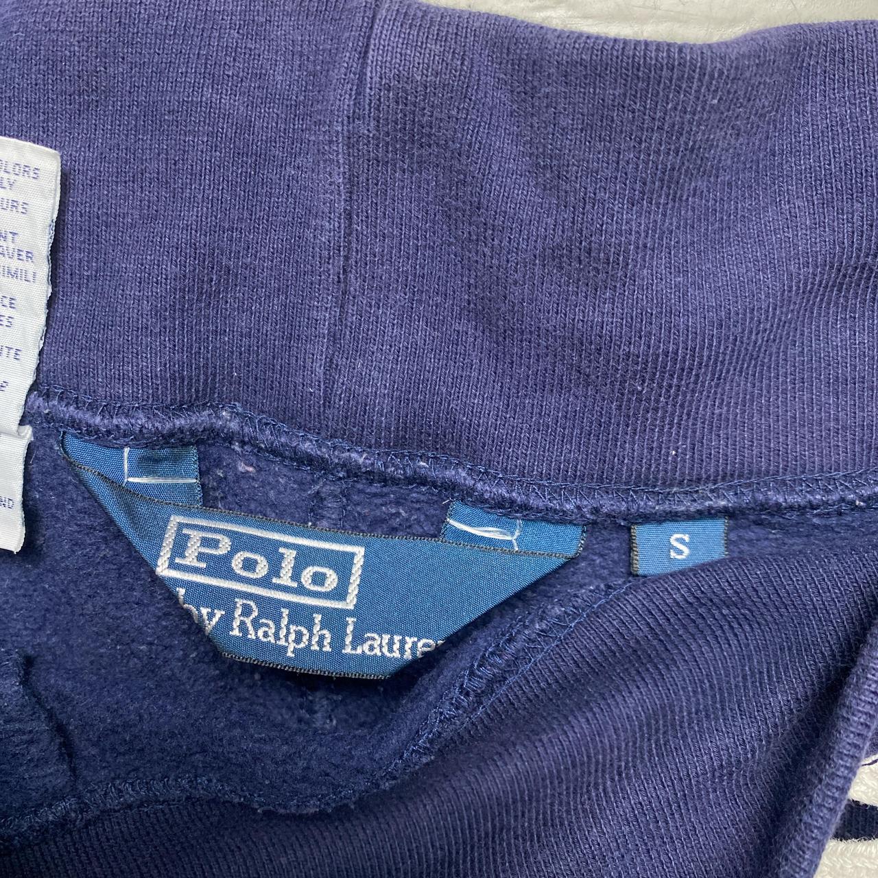 Ralph Lauren Polo Vintage Navy and Yellow Pony Baggy Jogger Bottoms