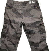 Zoo York Vintage Camouflage Cargo Army Combat Trousers Grey (32W)