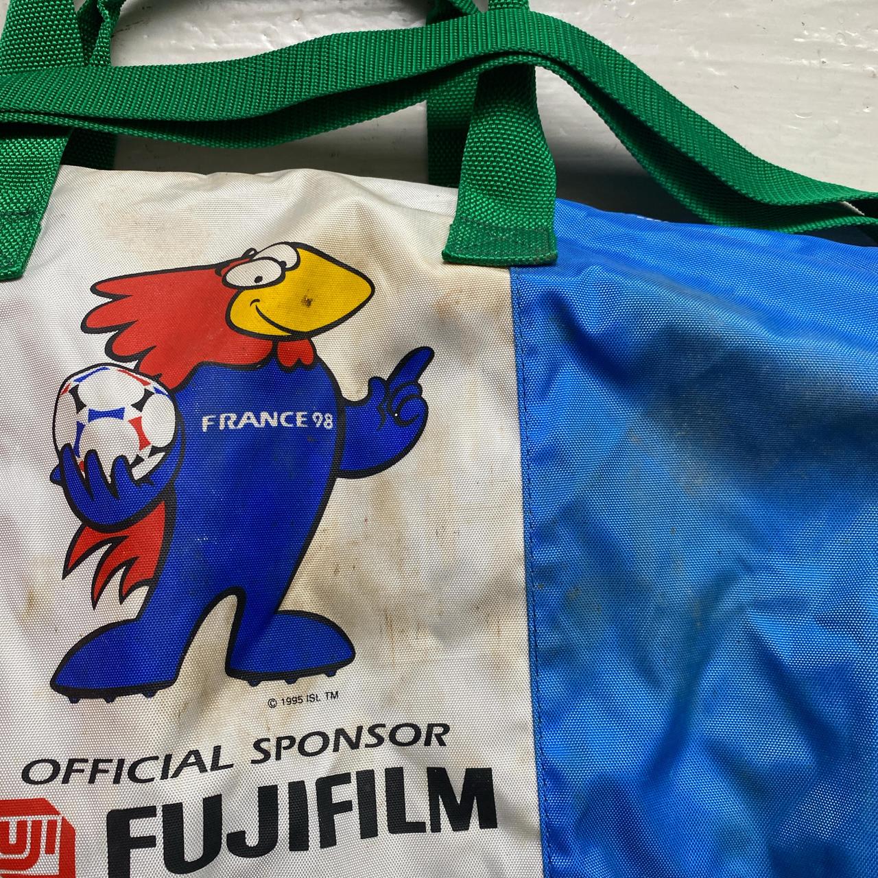 France World Cup 1998 Fujifilm Vintage Duffel Bag