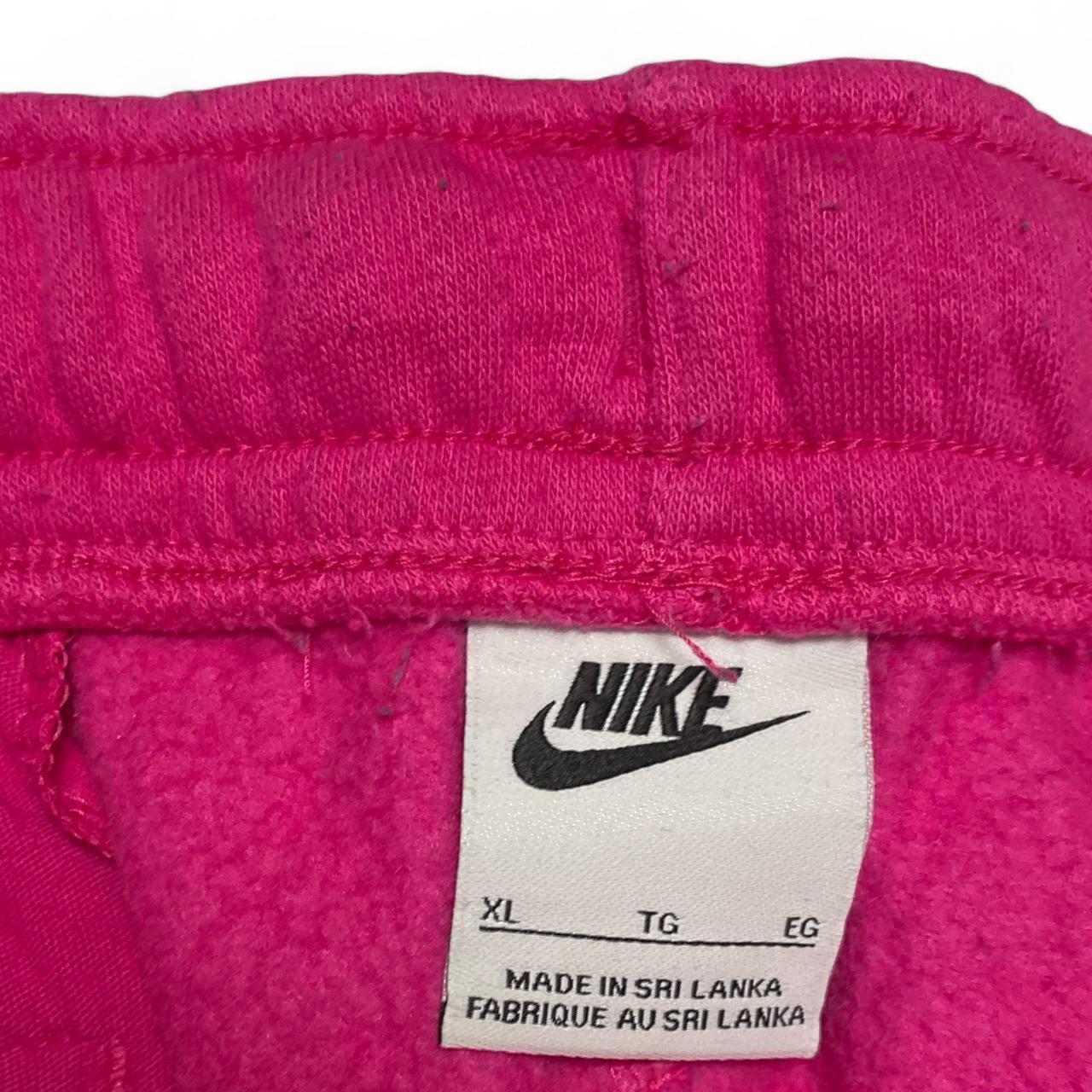 Nike Pink and White Womens Joggers