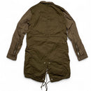 All Saints Military Distressed Womens Khaki Brown Jacket (XS)