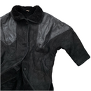 O’Ned Leather Shearling Vintage Womens Coat (L)
