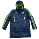 Adidas Climawarm Chelsea Champions League Vintage Puffer Long Parka Coat (L)
