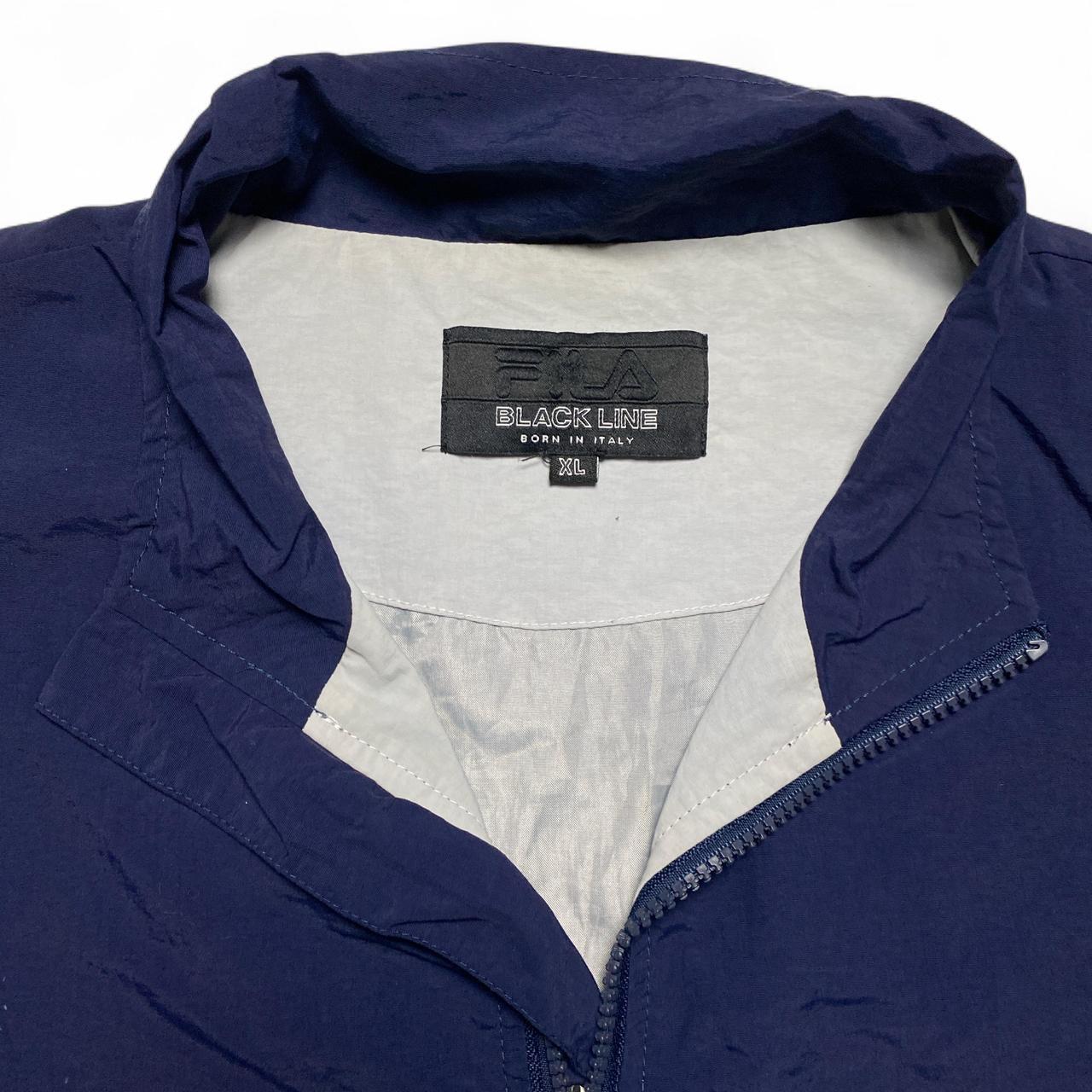 Fila Navy Red and White Shell Tracksuit Windbreaker Jacket