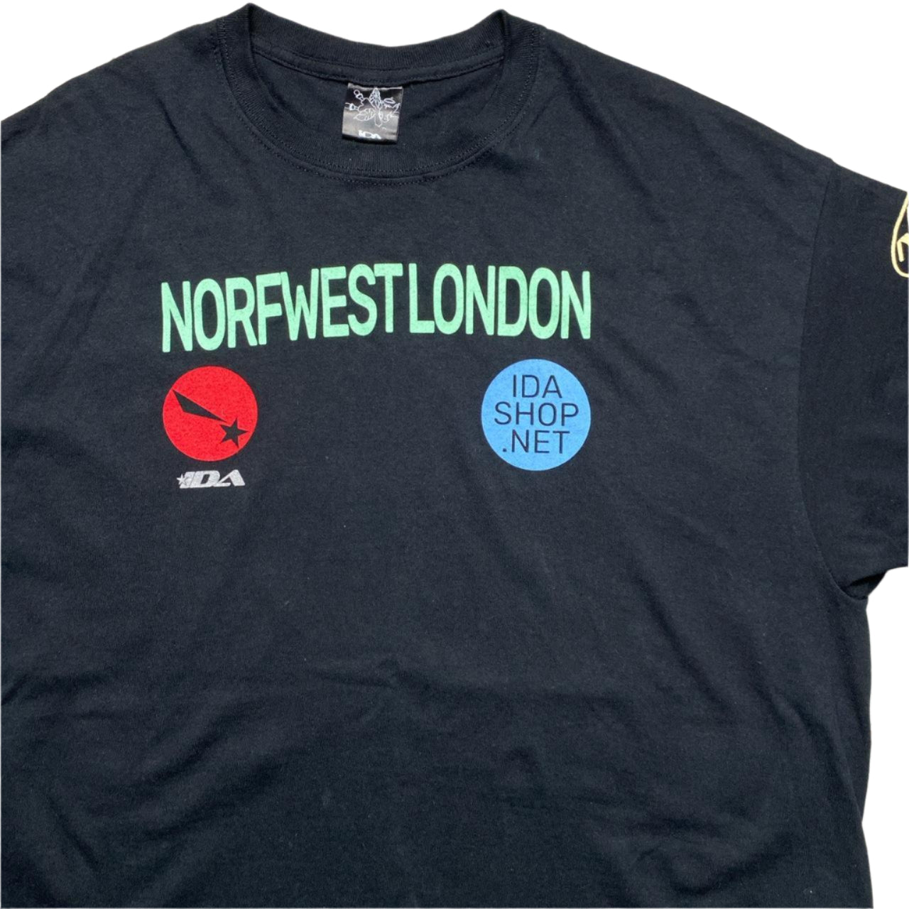 IDA Supply North West London Black T Shirt (XL)