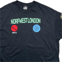 IDA Supply North West London Black T Shirt (XL)