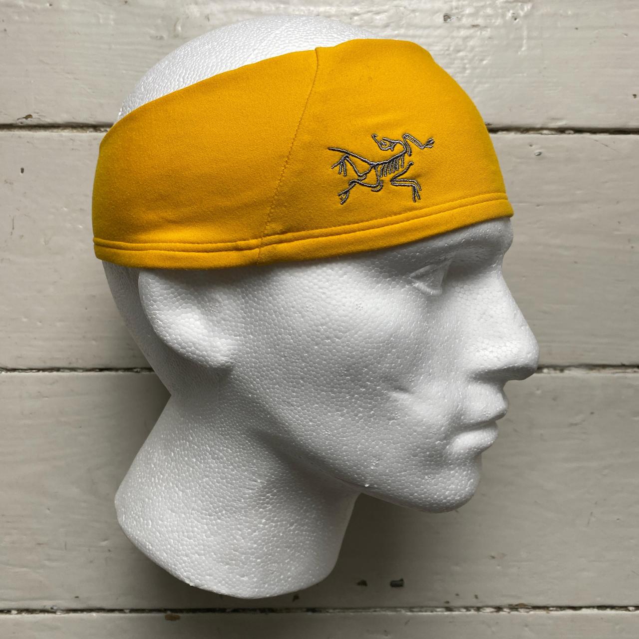 ArcTeryx Rho Headband Yellow and Grey