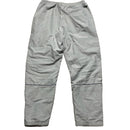 Nike Silver Grey and Navy Swoosh and Tribal Spellout Shell Baggy Trackpant Bottoms (L)