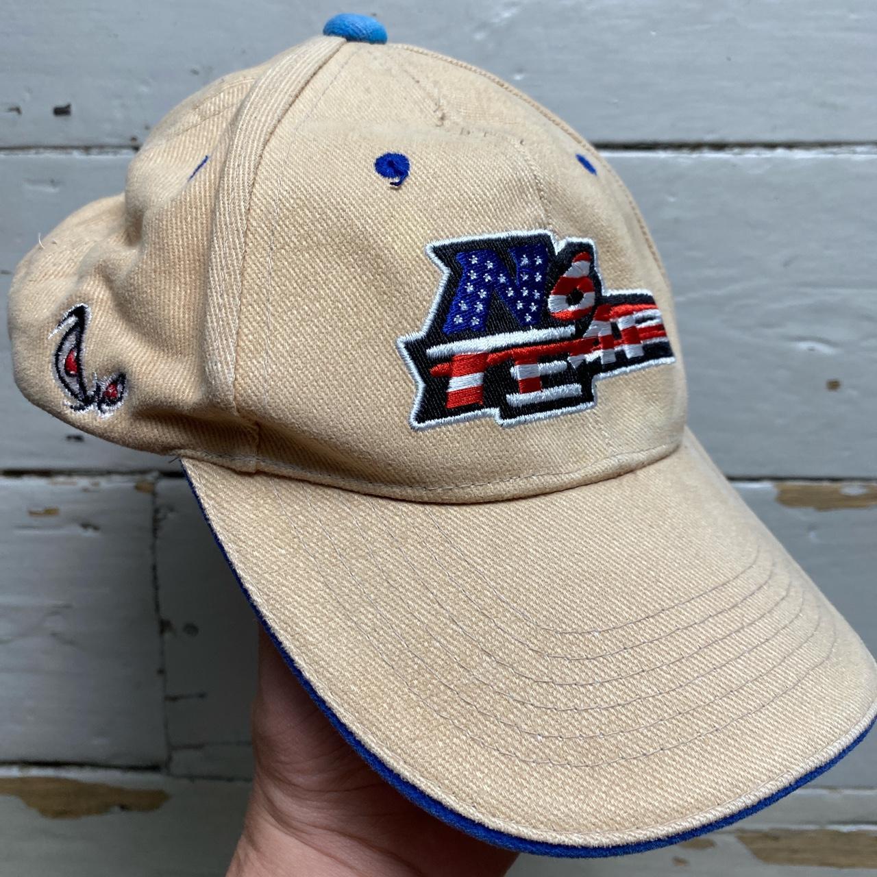 No Fear USA Storm Eyes Vintage Cream Cap