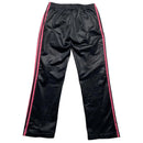 Adidas Chile Black and Pink Womens Trackpant Bottoms (L)