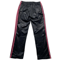 Adidas Chile Black and Pink Womens Trackpant Bottoms (L)