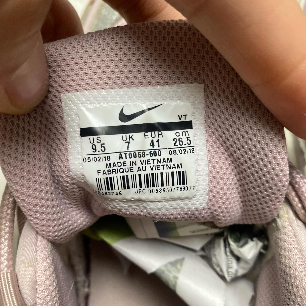 Nike Air Max 95 Pink and Silver Glitter (UK 7)