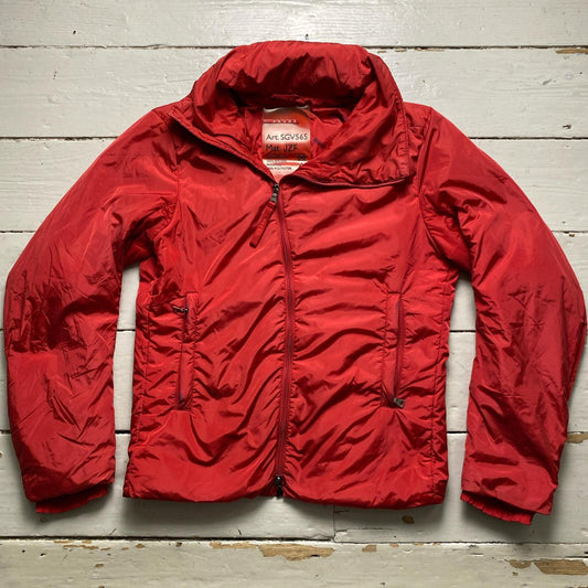 Prada Sport Red Womens Padded Jacket