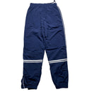 Nike Vintage y2k Swoosh Navy and White Shell Trackpant Bottoms (XS)