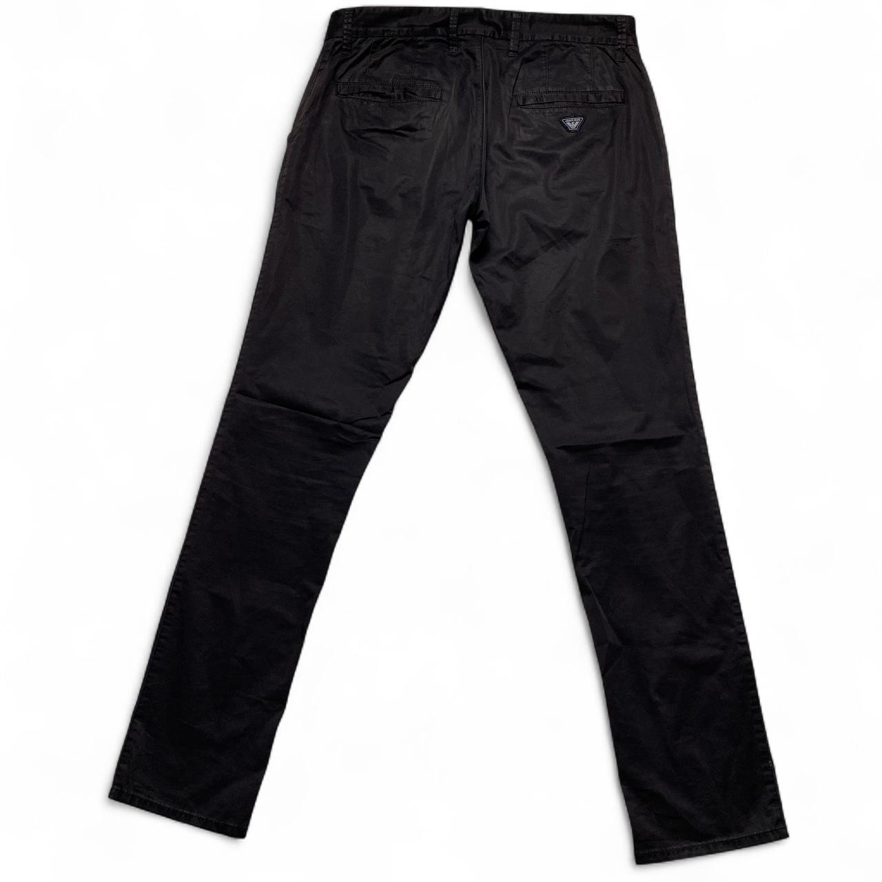 Armani Jeans P15 Slim Smart Straight Leg Trousers (34W)
