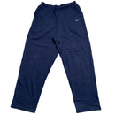 Nike Vintage y2k Navy and White Swoosh Baggy Joggers (XL)