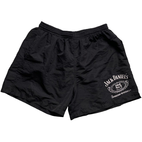 Jack Daniels Black and White Shell Shorts (L)