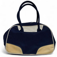 Nike Vintage y2k Navy and White Womens Duffle Small Handbag