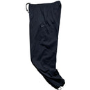 Nike Vintage Swoosh Black and White Shell Trackpant Baggy Bottoms (L)