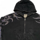 Named Collective Diamante Rhinestone Black Thorns Hoodie (2XL)