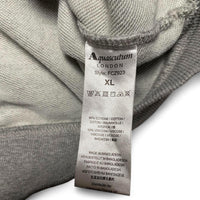 Aquascutum Grey and White Checked Hoodie (XL)