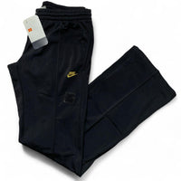 Nike Black and Gold Womens Trackpant Baggy Joggers (M)