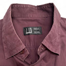 Dunhill Burgundy Long Sleeve Shirt (M)
