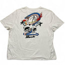 AllSaints White Skull Snake Surfer T Shirt (2XL)