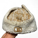 Philadelphia Phillies Sand Brown and White Dog Ear Trapper Hat