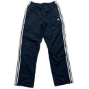 Adidas Navy and White Shell Trackpant Baggy Bottoms (XL)