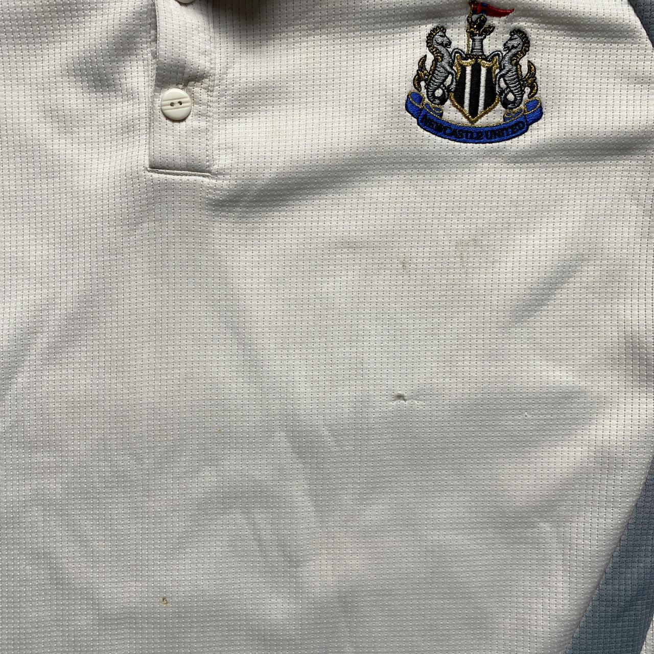 Newcastle United Adidas Predator Vintage White and Black Polo Shirt