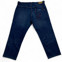 Red Ear Paul Smith Vintage Baggy Navy Jeans (36W)
