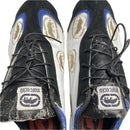 Marc Ecko Vintage Y2K Plimsole Trainers White Black and Blue (UK 9)