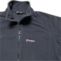 Berghaus Black Fleece Zip Jumper (XL)
