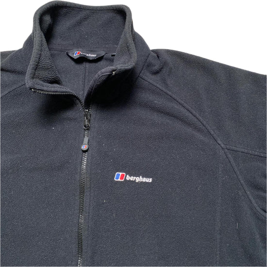 Berghaus Black Fleece Zip Jumper (XL)
