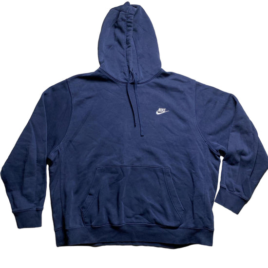 Nike Navy and White Swoosh Full Tracksuit (XL)