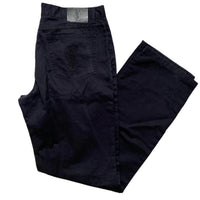 YSL Yves Saint Laurent Black Jean Trousers (36W)