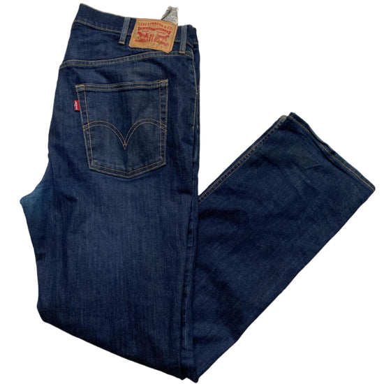 Levis 511 Navy Slim Straight Jeans (40W)