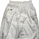 Lacoste Vintage White Shell Trackpant Bottoms (M)