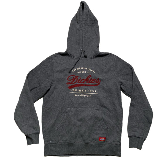 Dickies Grey and Red Hoodie (M)