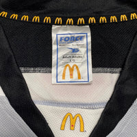 Canada McDonalds Grey Black and White Vintage y2k Hockey Jersey (L)