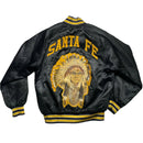 West Ark Santa Fe Red Indian Bomber Baseball Jacket (M)