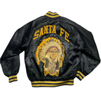 West Ark Santa Fe Red Indian Bomber Baseball Jacket (M)
