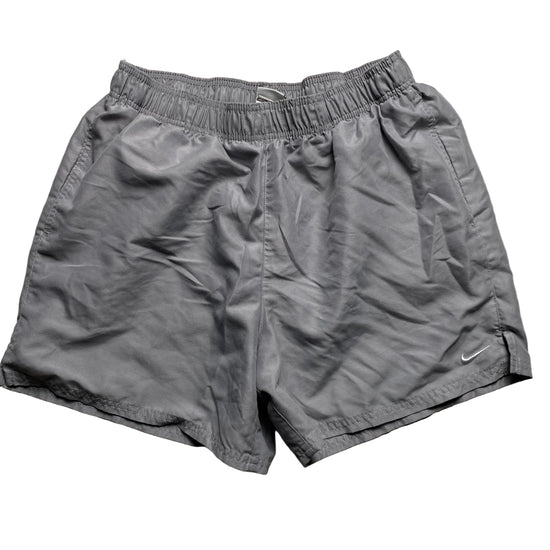 Nike Swoosh Silver Womens Shorts (L)