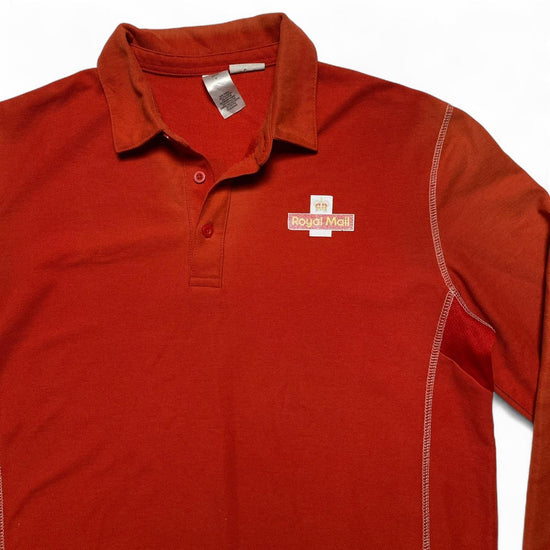 Royal Mail Red Long Sleeve Polo Shirt (M)