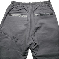 Y-3 Yohji Yamamoto Black Low Crotch Cargo Trouser Bottoms (M)