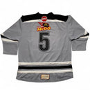 Canada McDonalds Grey Black and White Vintage y2k Hockey Jersey (L)