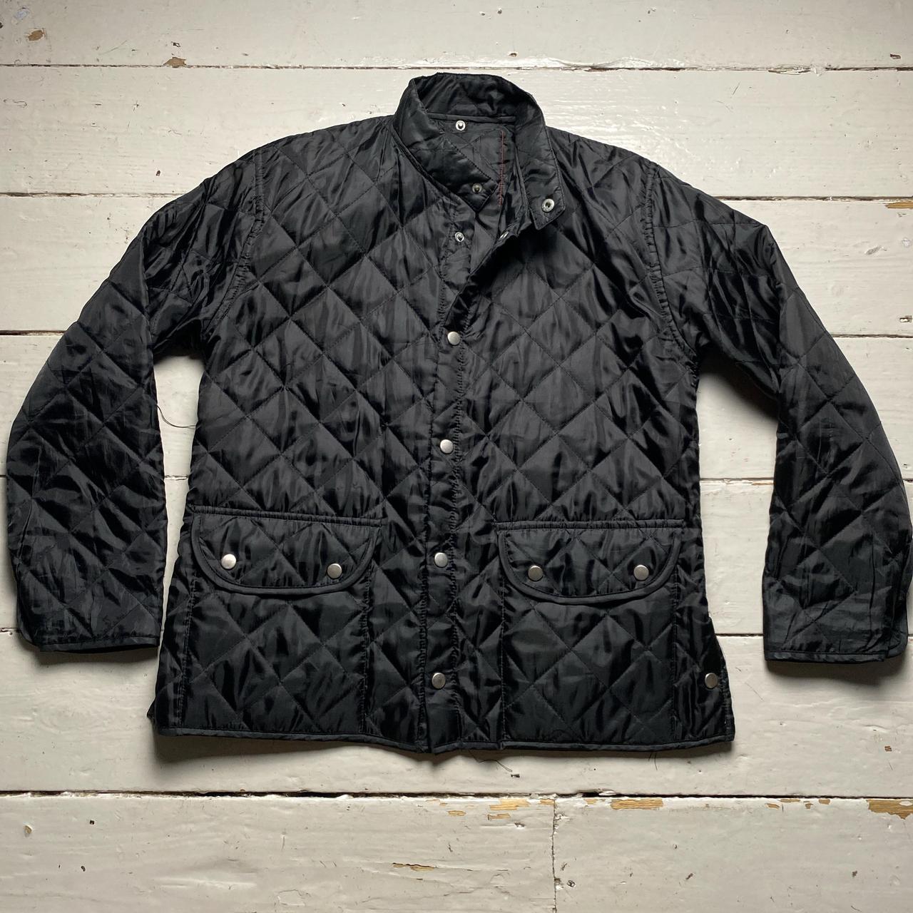 Belstaff Vintage Reversible Quilted Inner Jacket Layer Black